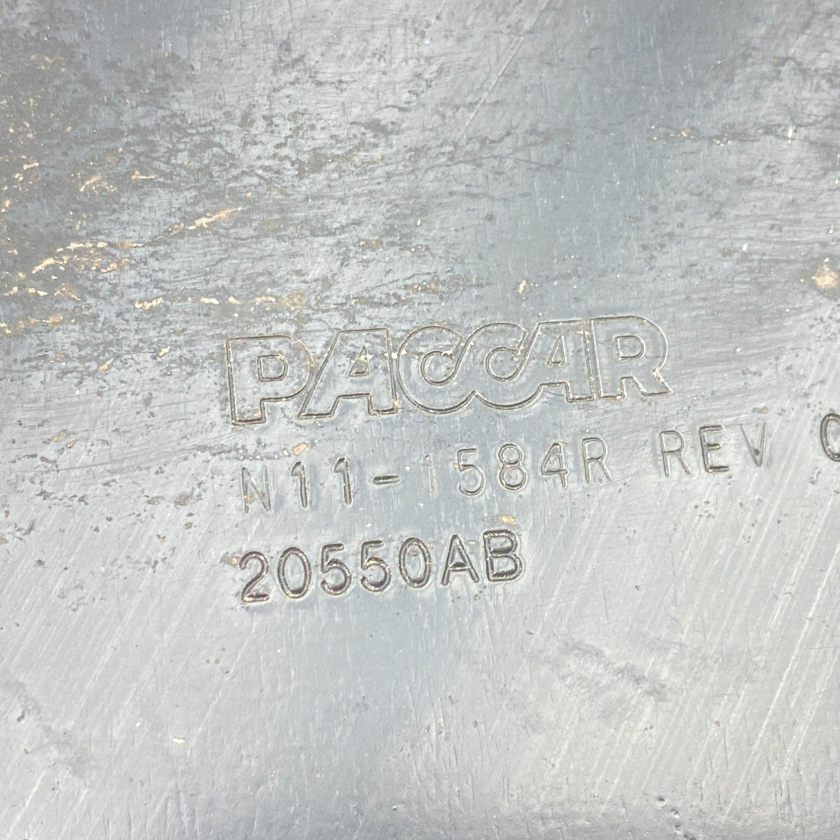 N11-1584R Genuine Paccar Right Battery Box Bracket - Second Truck Parts