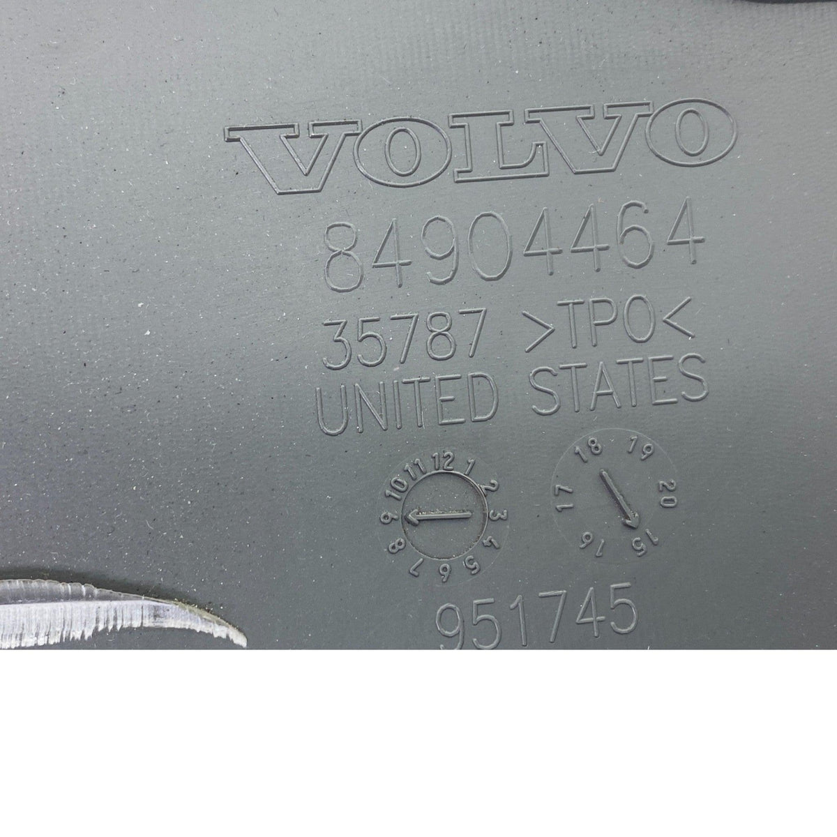 84904463 Genuine Volvo Right Side Kick Panel - Second Truck Parts