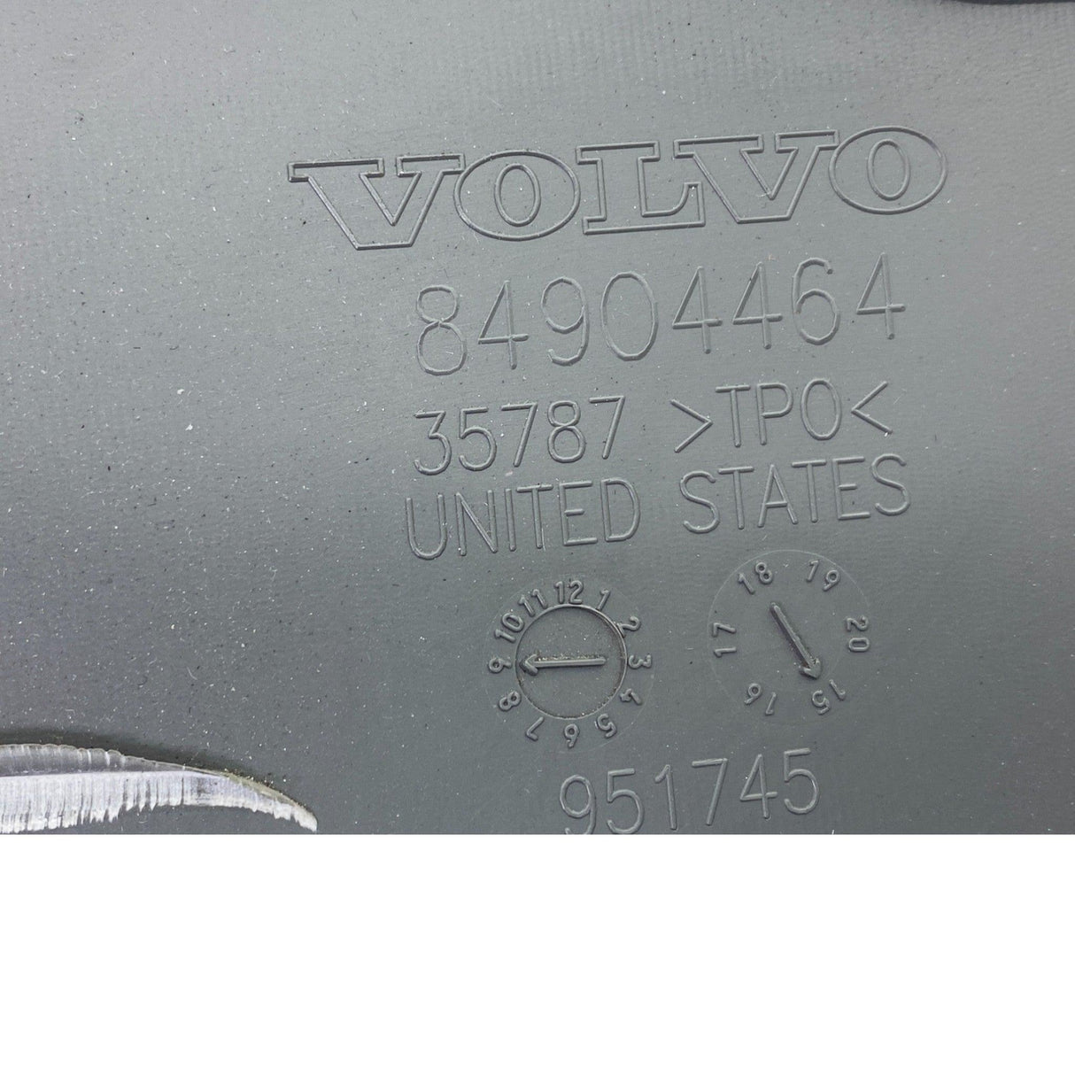 84904463 Genuine Volvo Right Side Kick Panel - Second Truck Parts