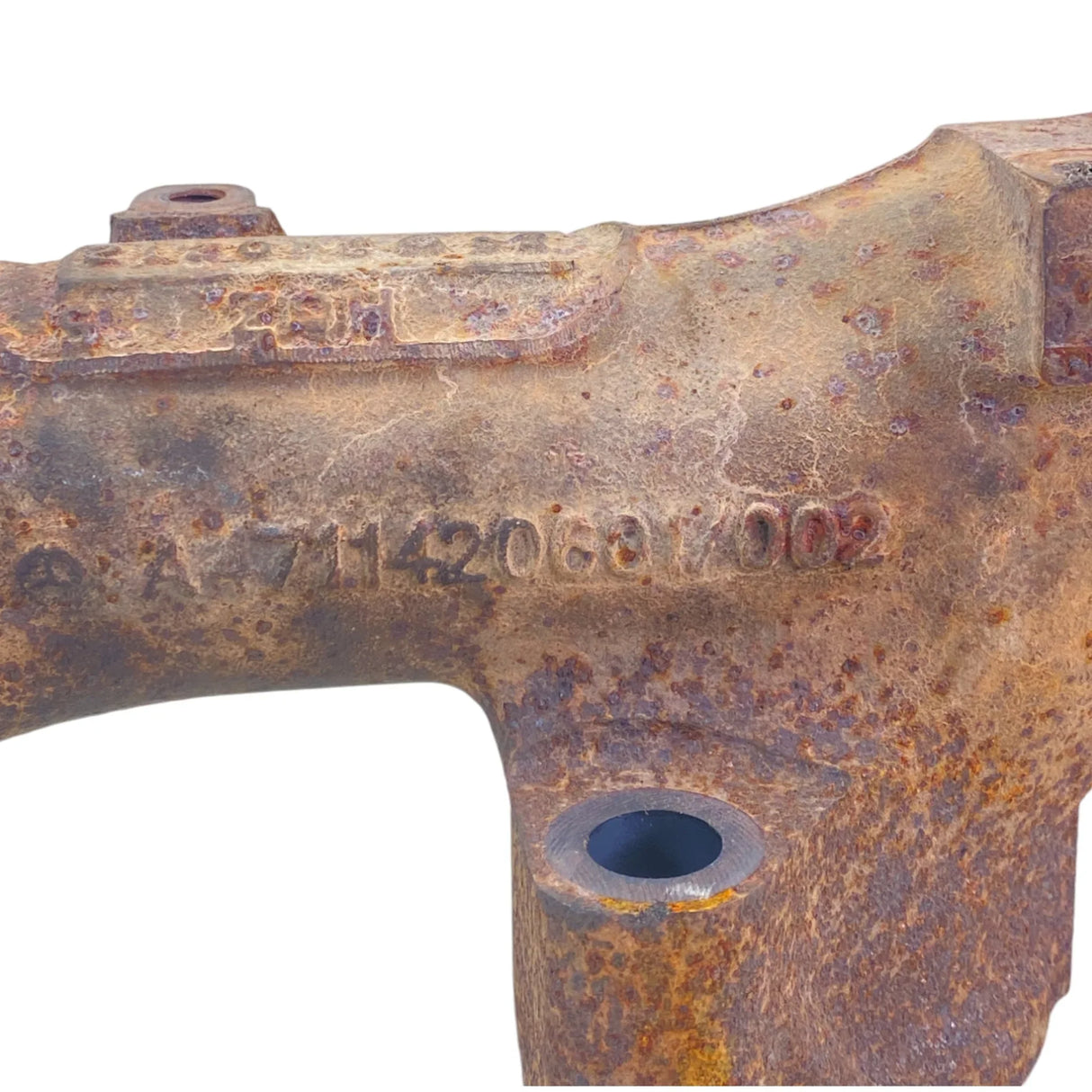 A4711420601 Genuine Detroit Diesel Engine Exhaust Manifold - Second Truck Parts