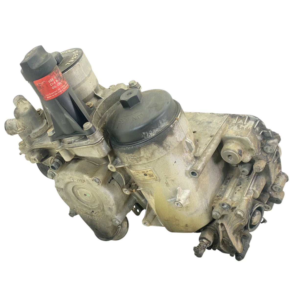 A4711803810 Genuine Detroit Diesel Oil Filter Housing - Second Truck Parts