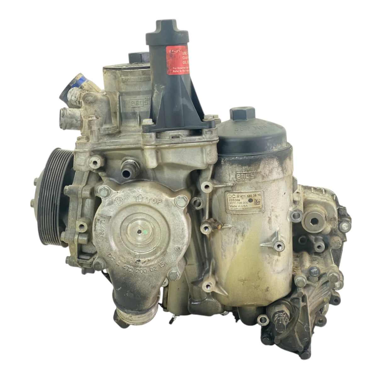 A4711803810 Genuine Detroit Diesel Oil Filter Housing - Second Truck Parts