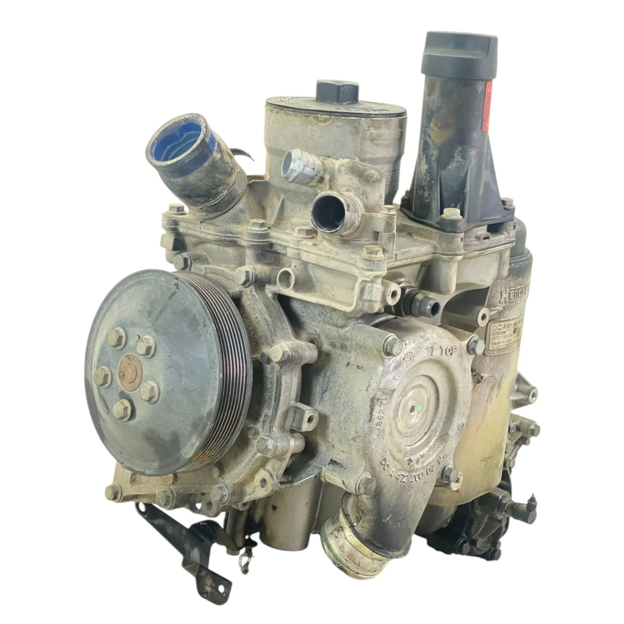 A4711803810 Genuine Detroit Diesel Oil Filter Housing - Second Truck Parts