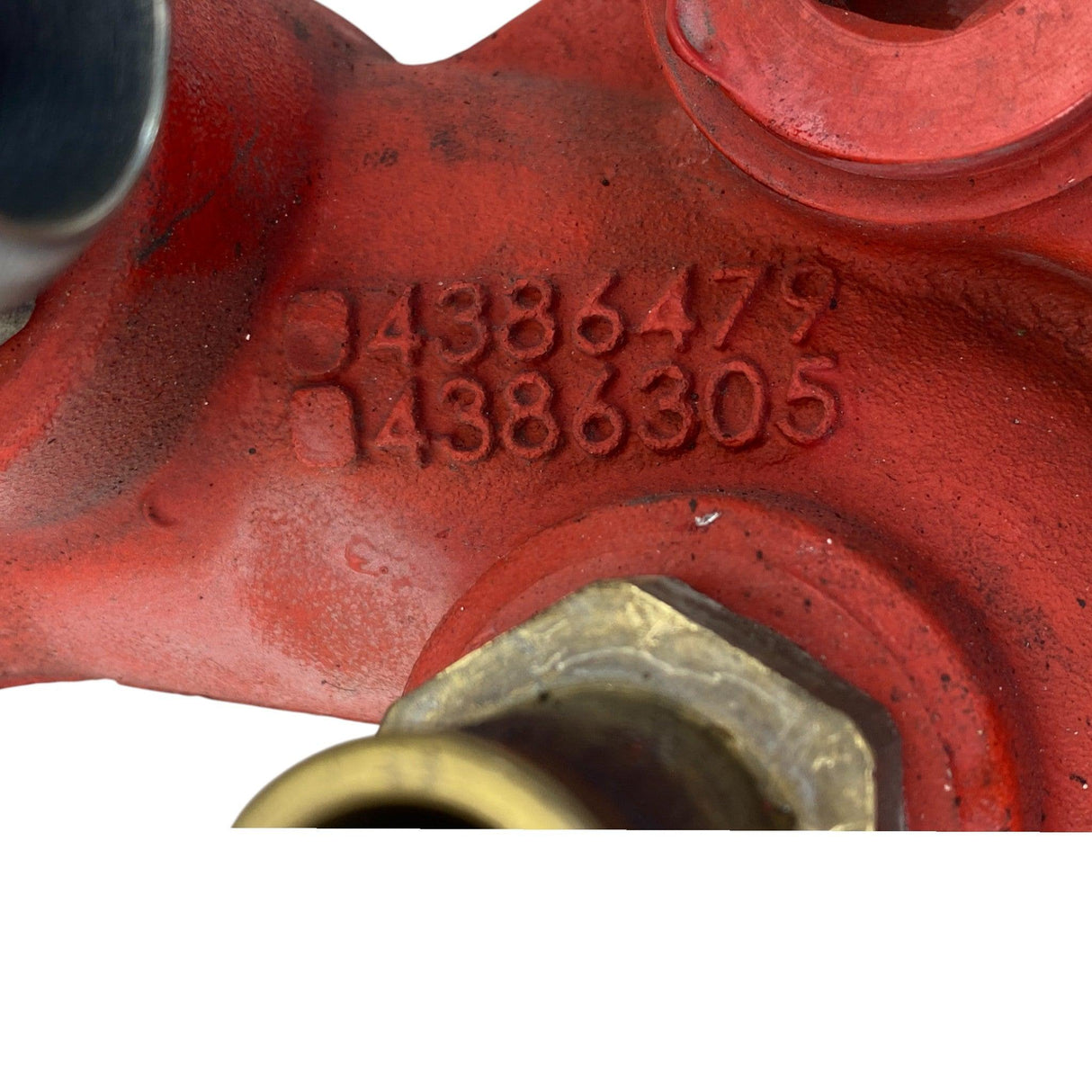 4386479 Genuine Cummins Engine Coolant Water Inlet Connector - Second Truck Parts