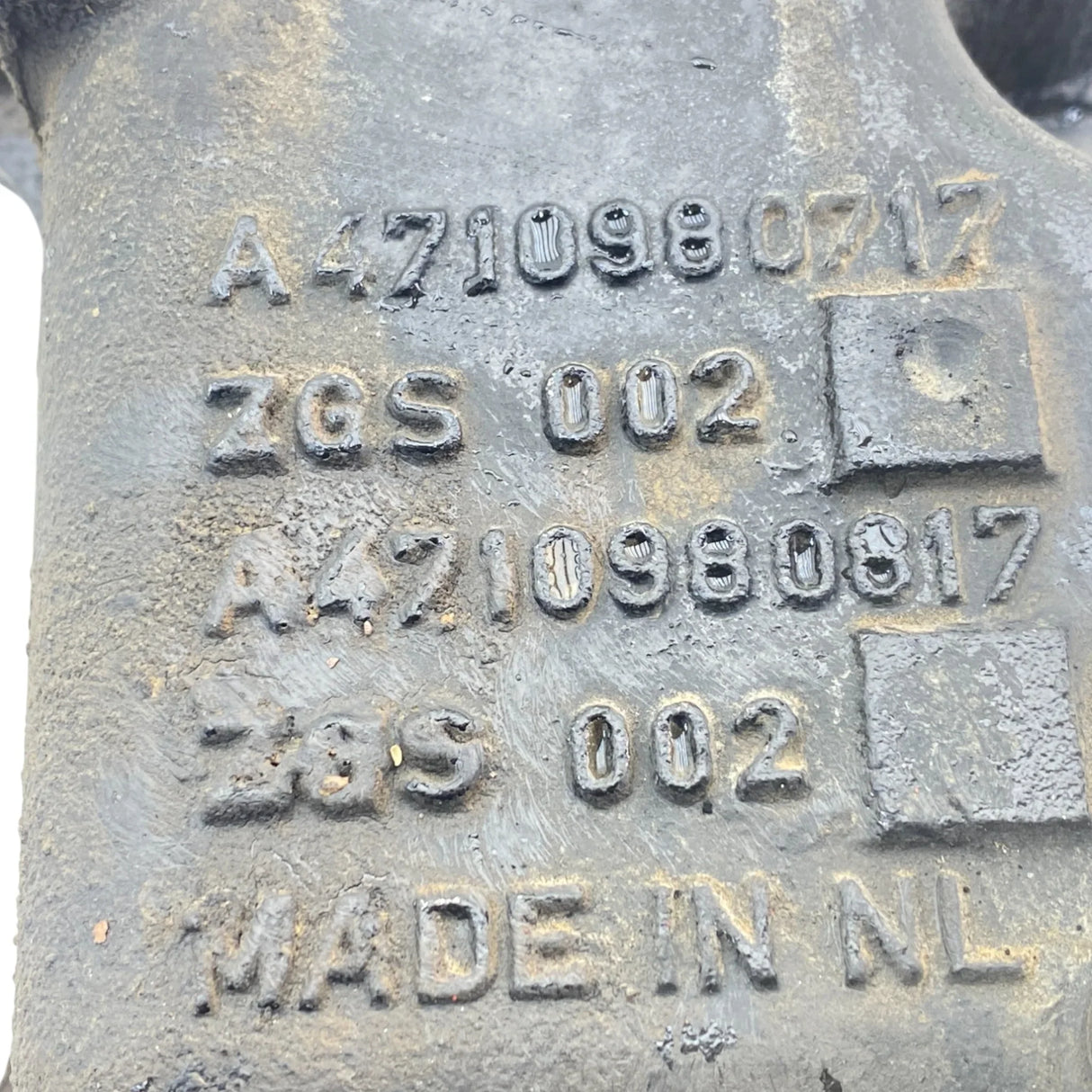 A4710980717 Genuine Detroit Diesel Intake Manifold - Second Truck Parts