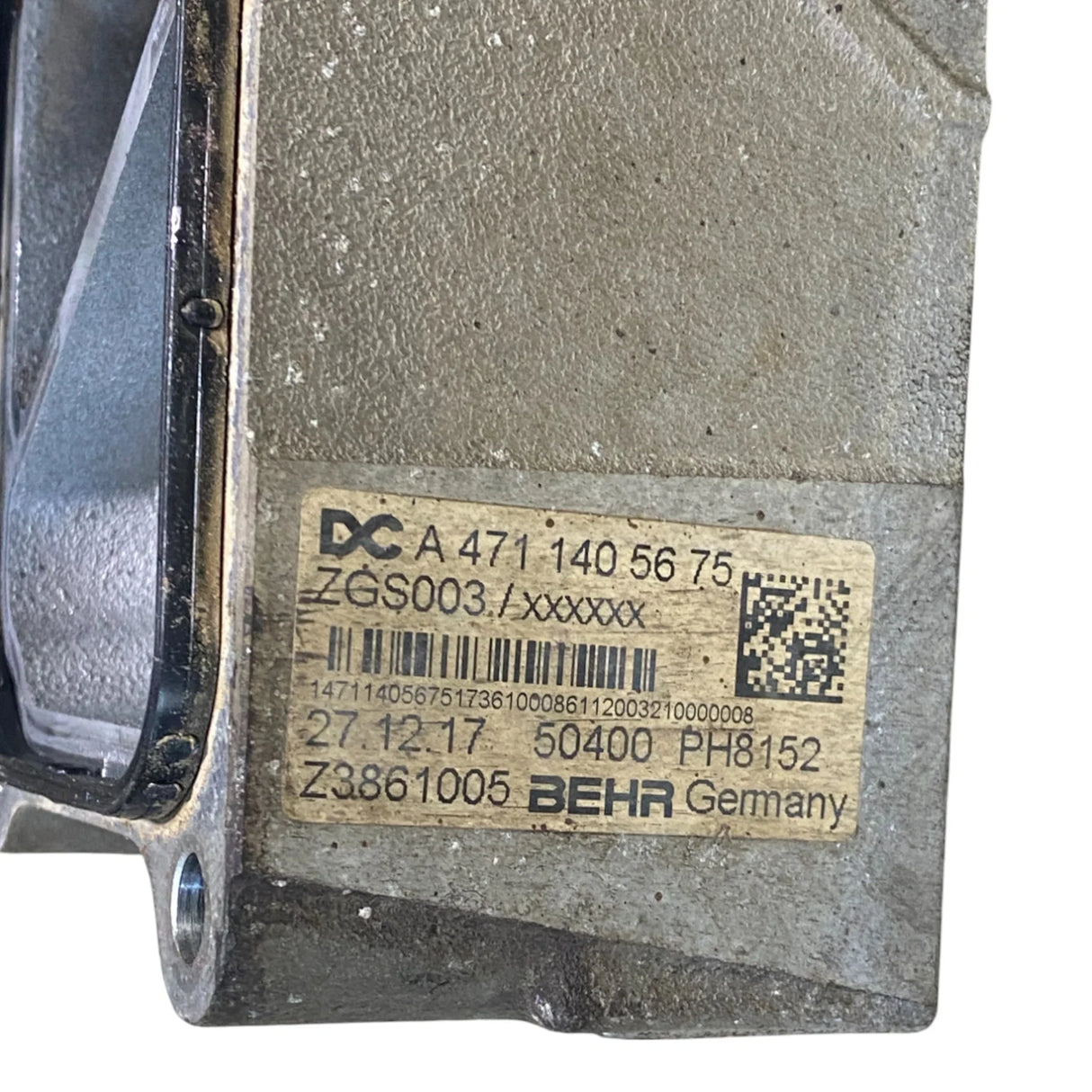 A4711405675 Genuine Detroit Diesel EGR Exhaust Gas Recirculation Cooler - Second Truck Parts