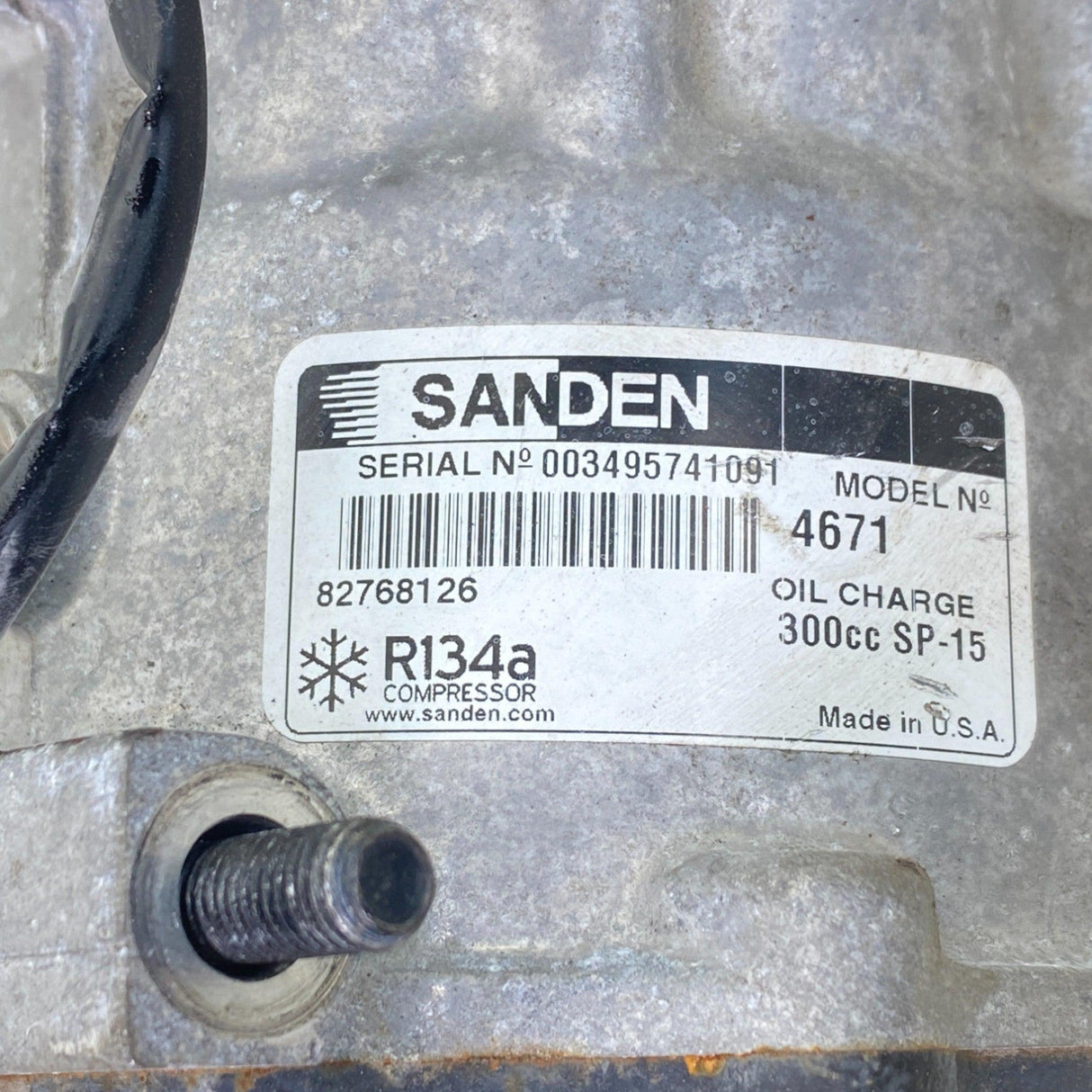 82768126 Genuine Volvo A/C Compressor - Second Truck Parts
