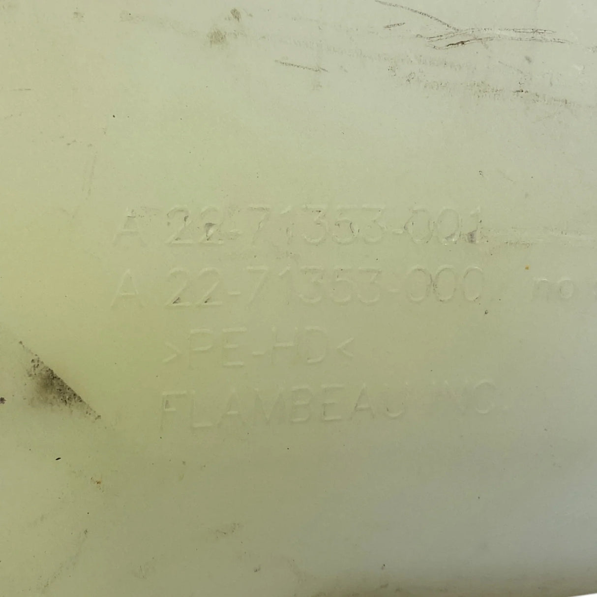 A22-71353-000 Genuine Freightliner Washer Solvent Reservoir - Second Truck Parts