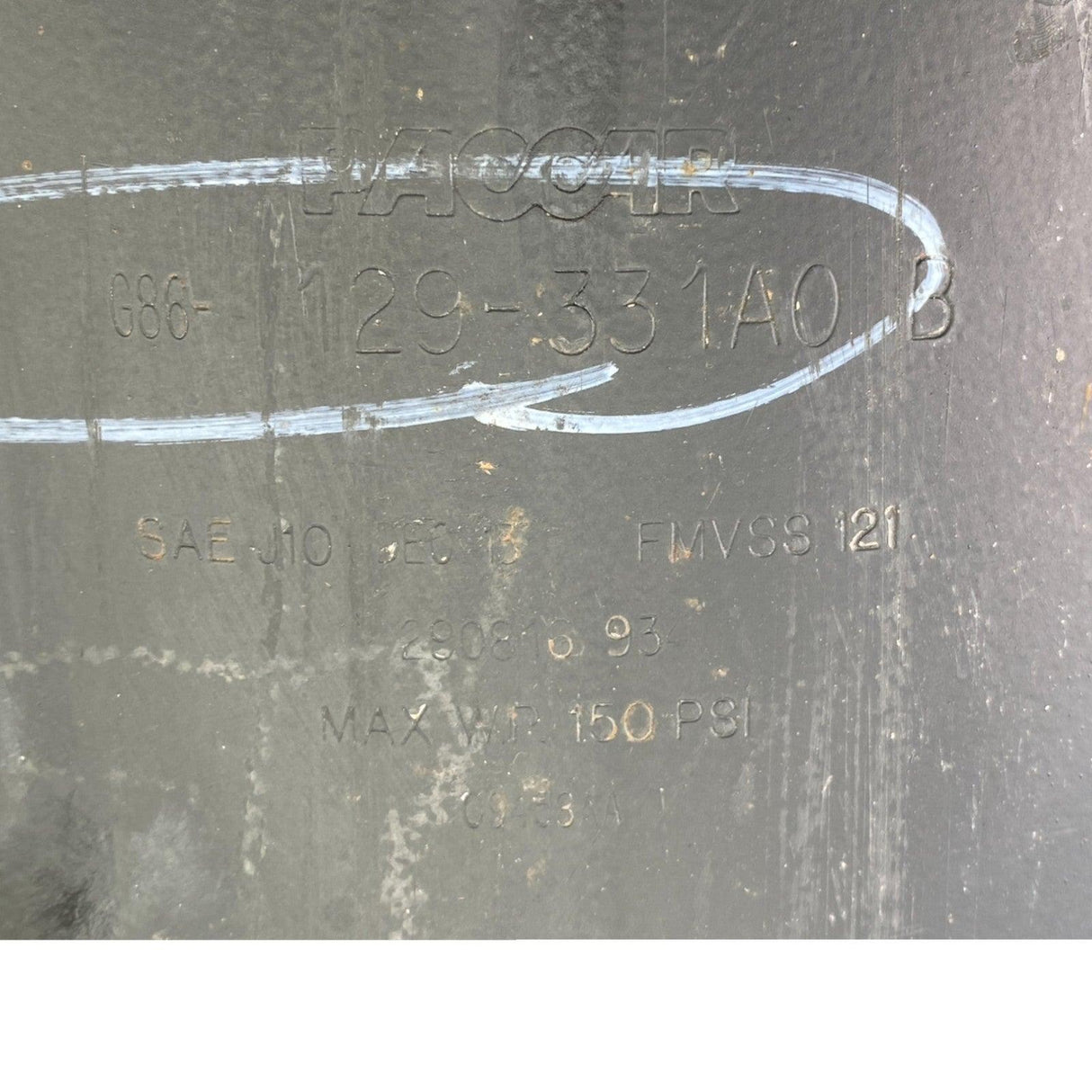 G86-129-331A0 Genuine Paccar Air Tank - Second Truck Parts