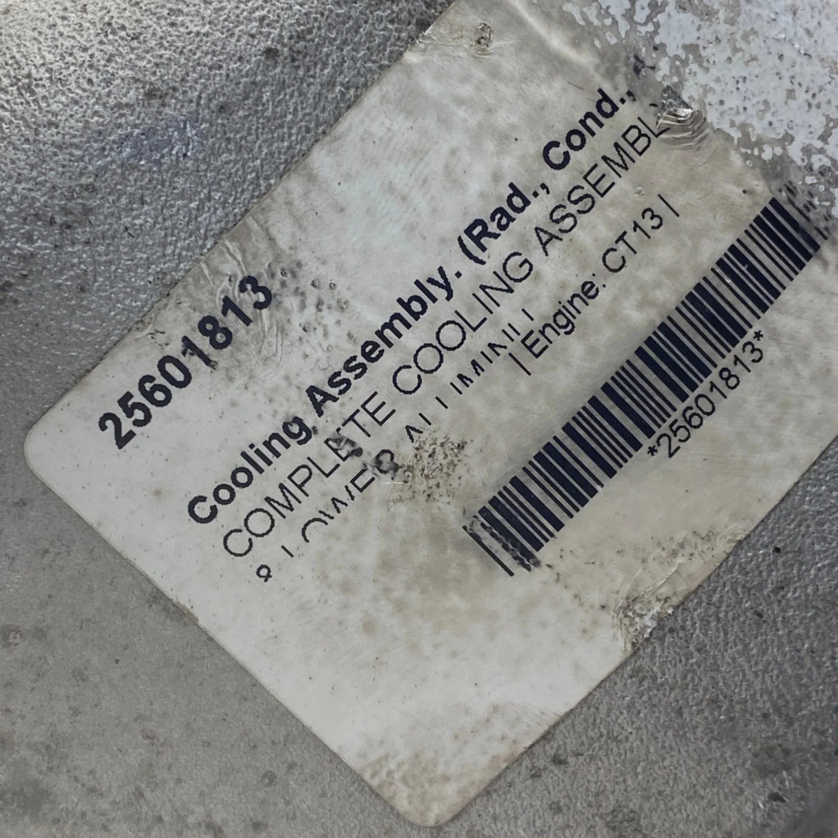 25601813 Genuine International Charge Air Cooler