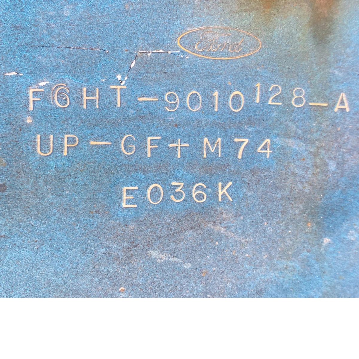 F6HT-9010128-A Genuine Sterling Blue Right Cab Skirt Filler Panel 41.25" - Second Truck Parts