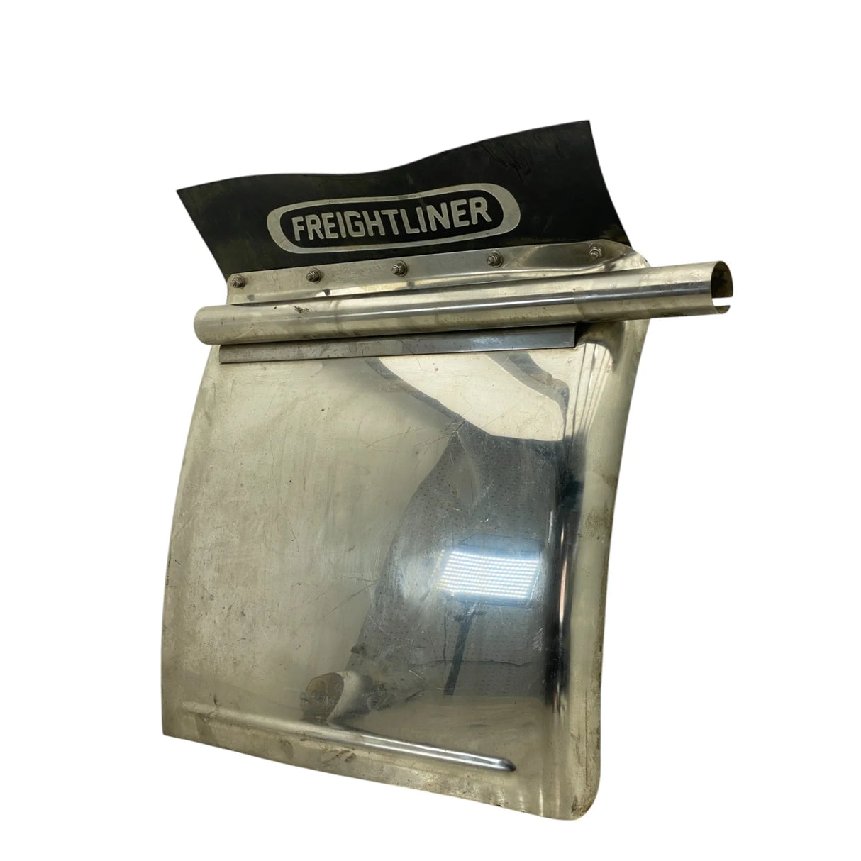 22-73944-013 Genuine Freightliner Right Side Truck Quarter Fender Stainless Steel - Second Truck Parts