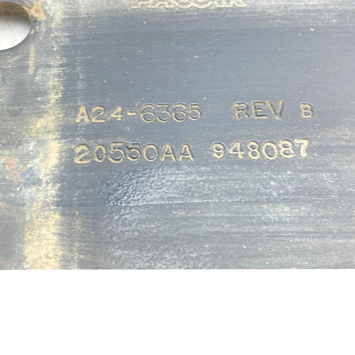 A24-6365 Genuine Paccar Upper Radiator Crossmember - Second Truck Parts