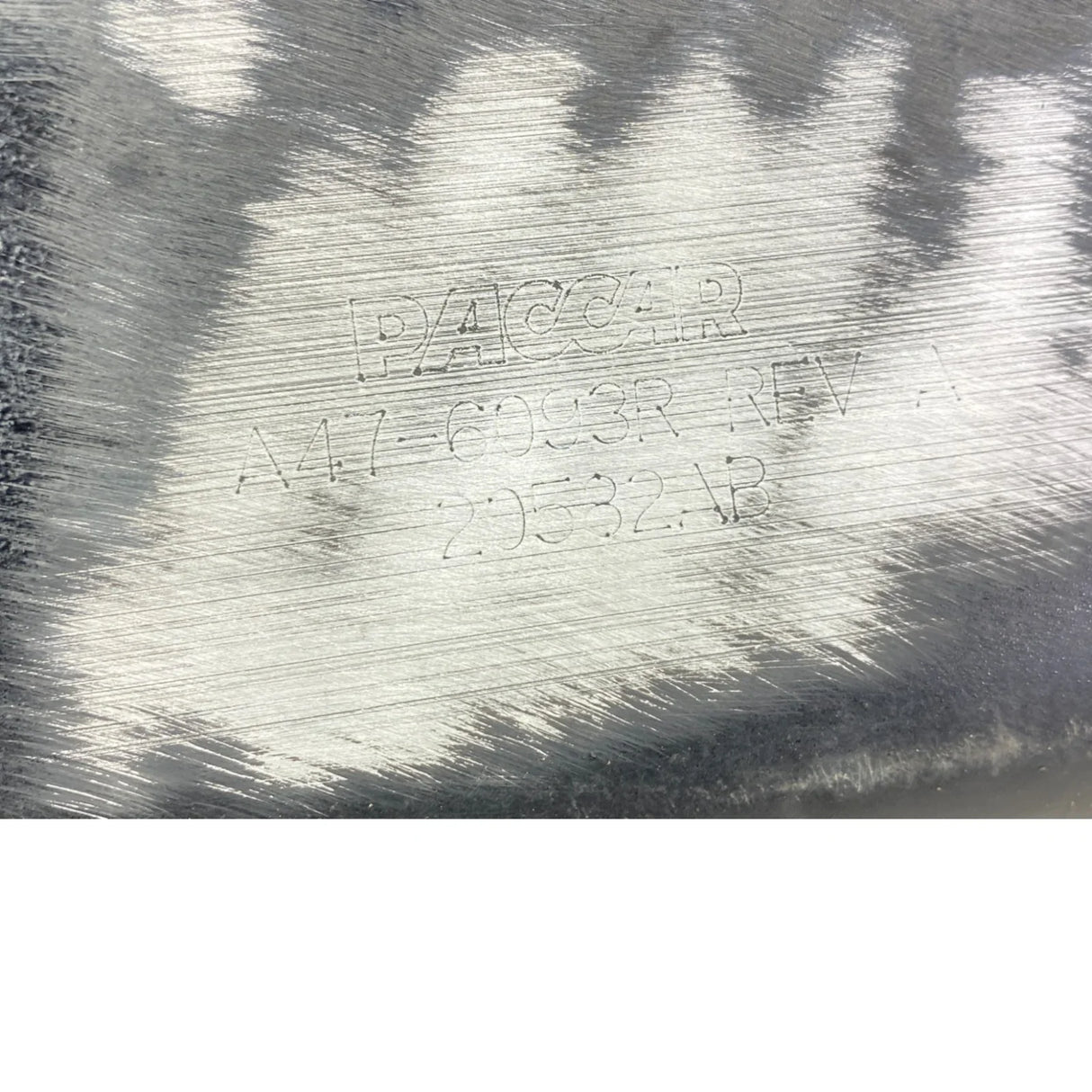 A47-6093R Genuine Paccar Extruded Gusset - Second Truck Parts