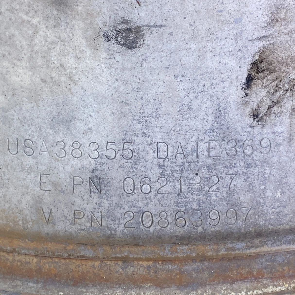 20863997 Genuine Volvo Muffler - Second Truck Parts