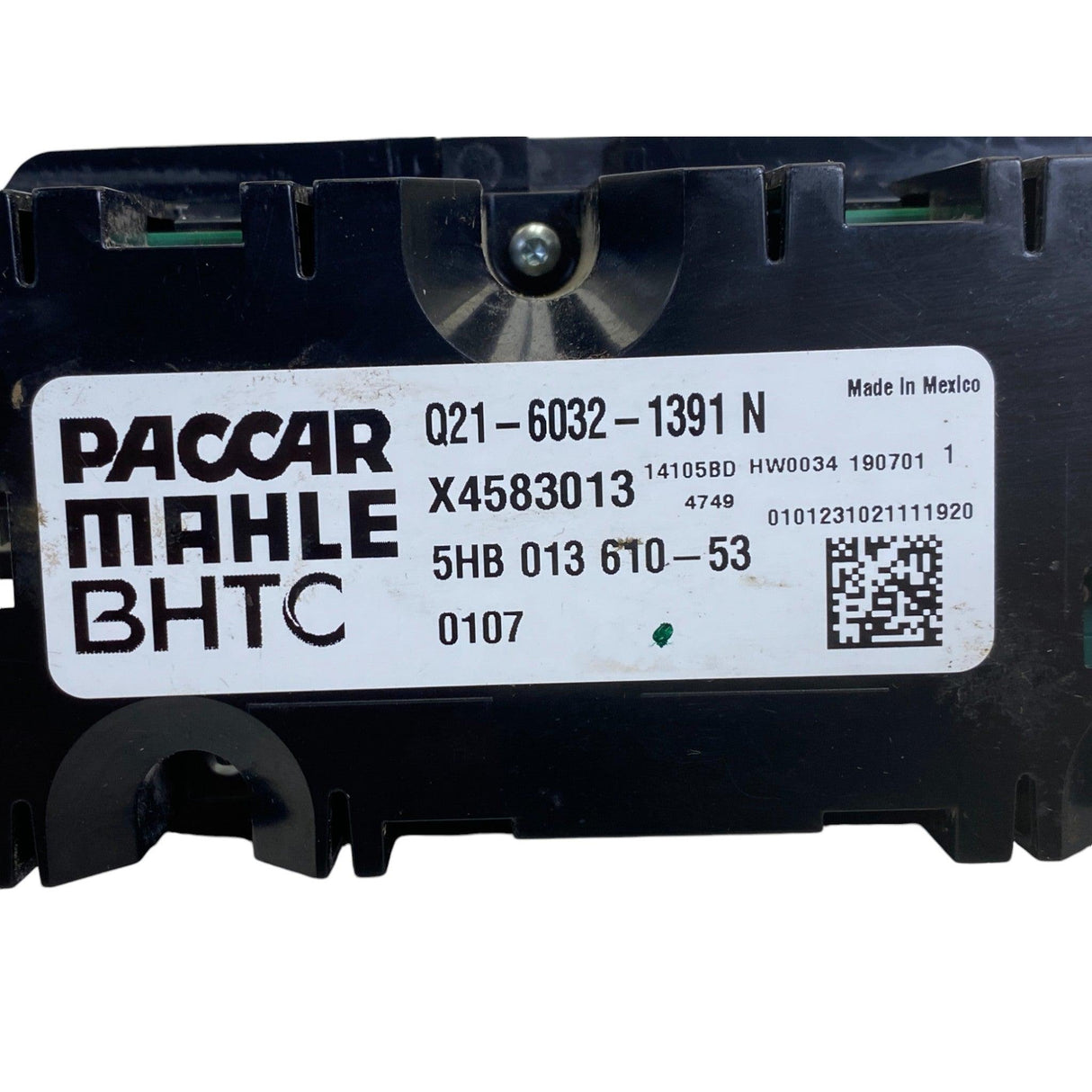 Q21-6032-1341 Genuine Paccar Hvac Control Unit - Second Truck Parts