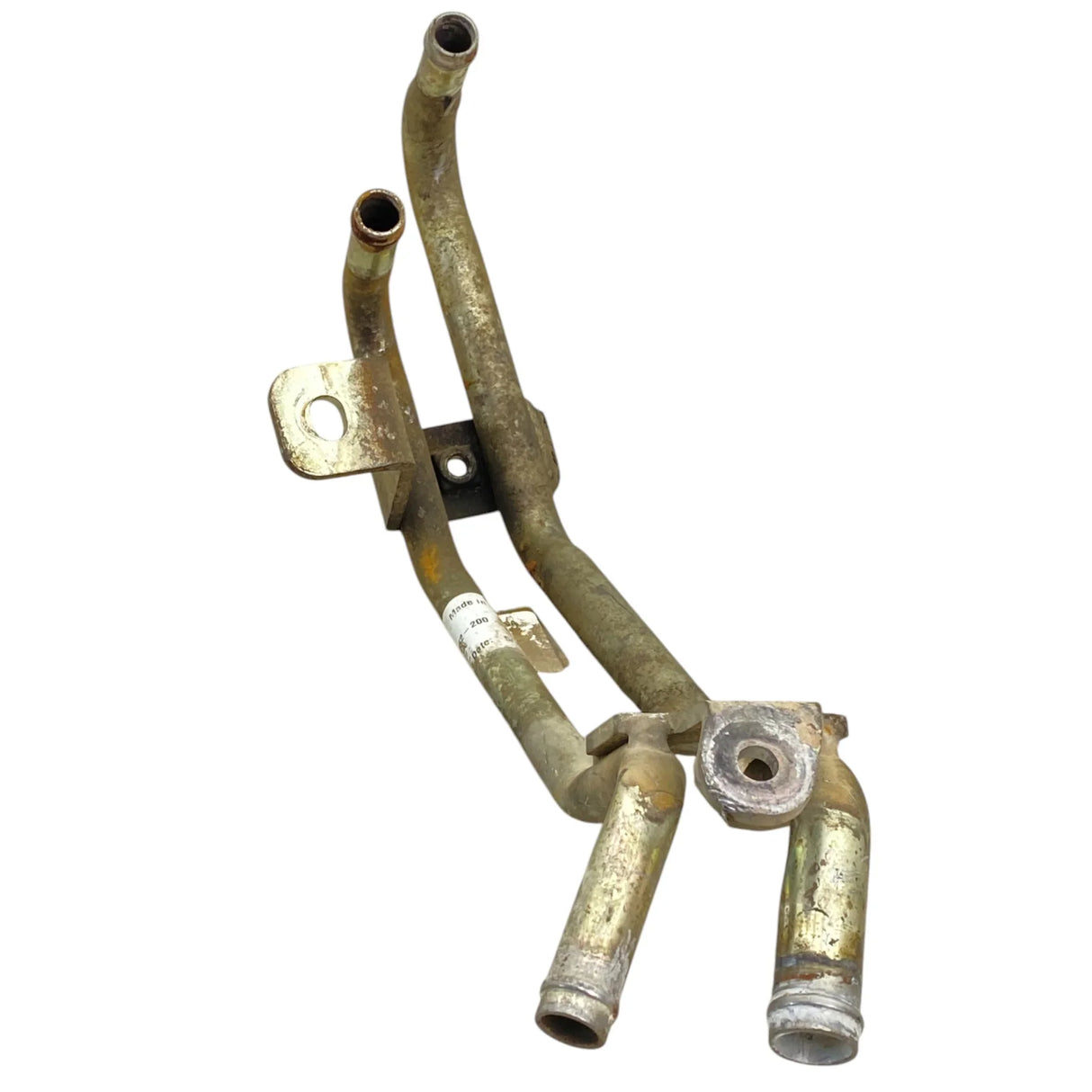 A05-30252-200 Genuine Freightliner HVAC Heater Pipe - Zinc Plated Finish - Second Truck Parts