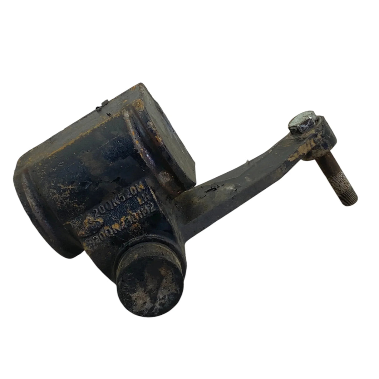 25130991 Genuine Mack Left Steer Axle Shock Bracket - Second Truck Parts