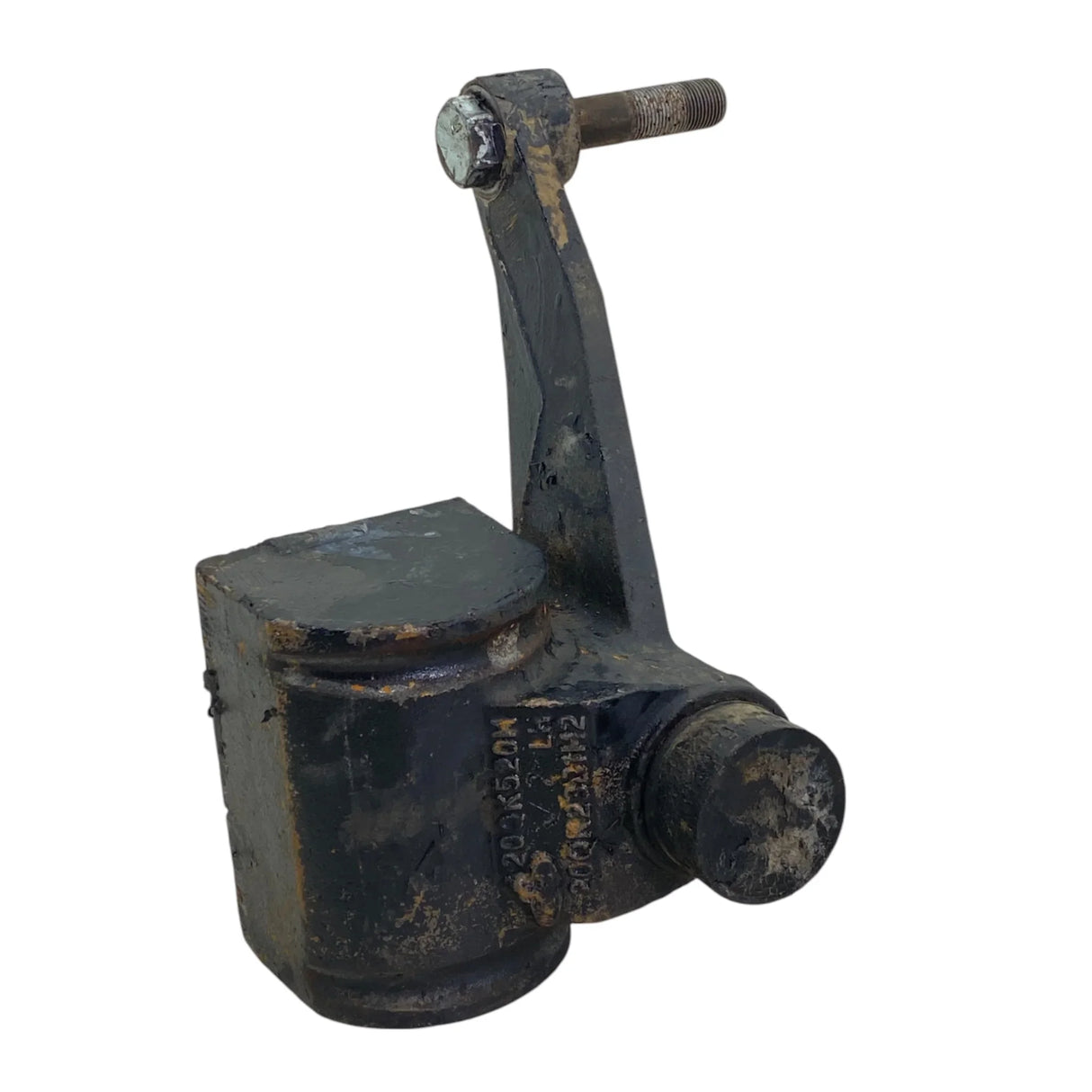 25130991 Genuine Mack Left Steer Axle Shock Bracket - Second Truck Parts