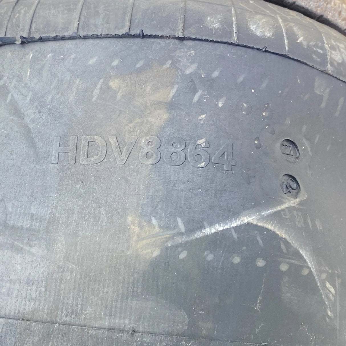 HDV8864 Genuine Peterbilt Air Suspension Spring - Second Truck Parts