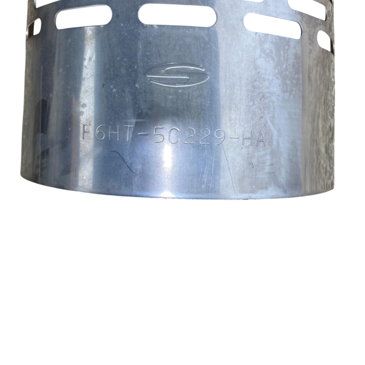 F6HT-5C229-HA Genuine Freightliner Exhaust Muffler Outlet Shield - Second Truck Parts