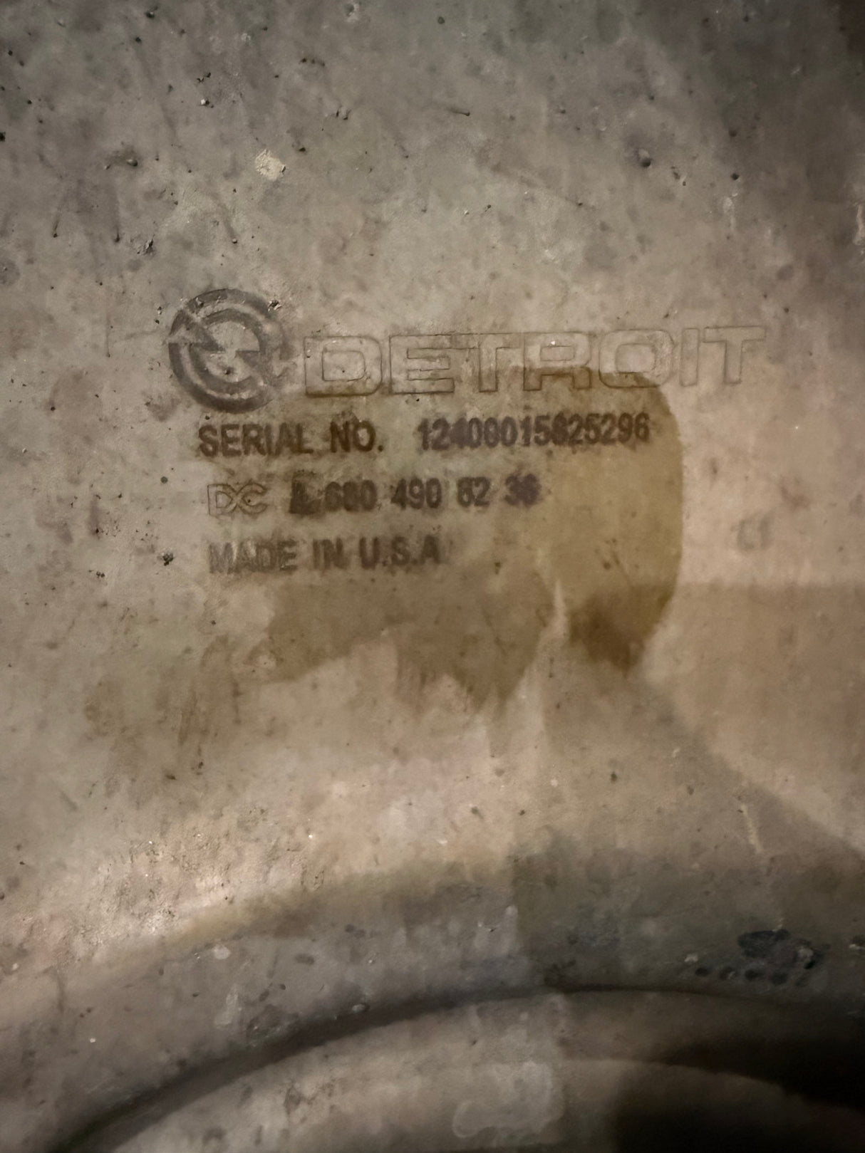 A6804908236 Genuine Detroit Diesel DPF Diesel Particulate Filter - Second Truck Parts