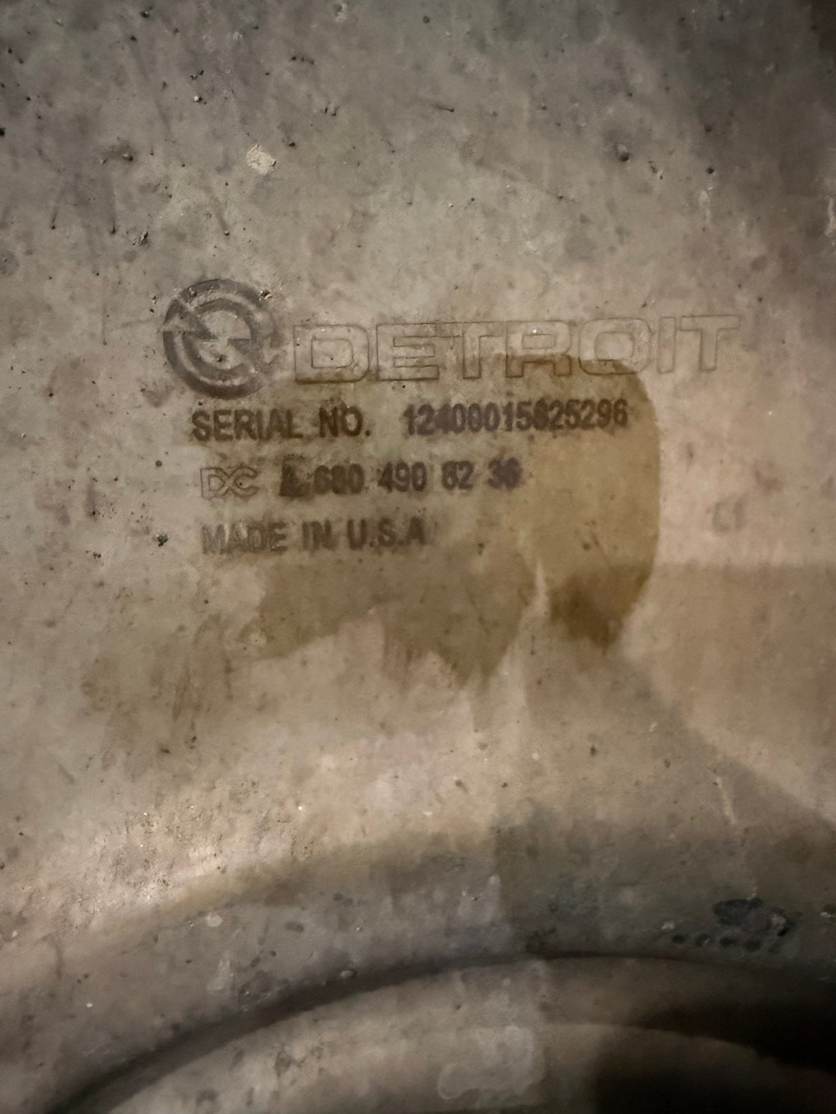 A6804908236 Genuine Detroit Diesel DPF Diesel Particulate Filter - Second Truck Parts