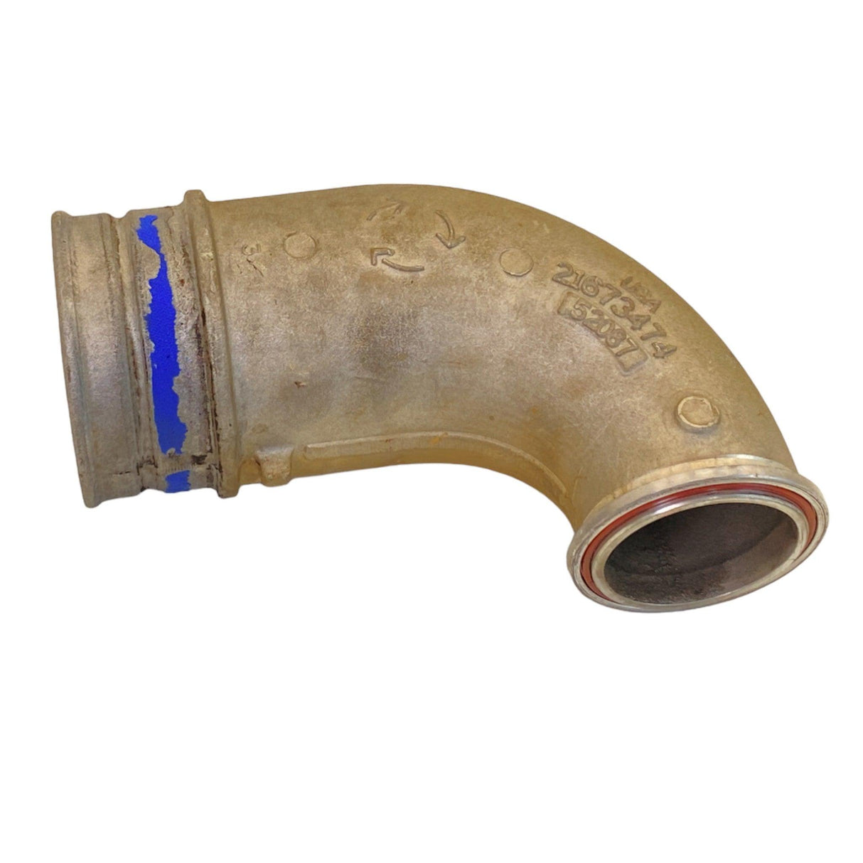 21673474 Genuine Volvo Connector Elbow Pipe - Second Truck Parts