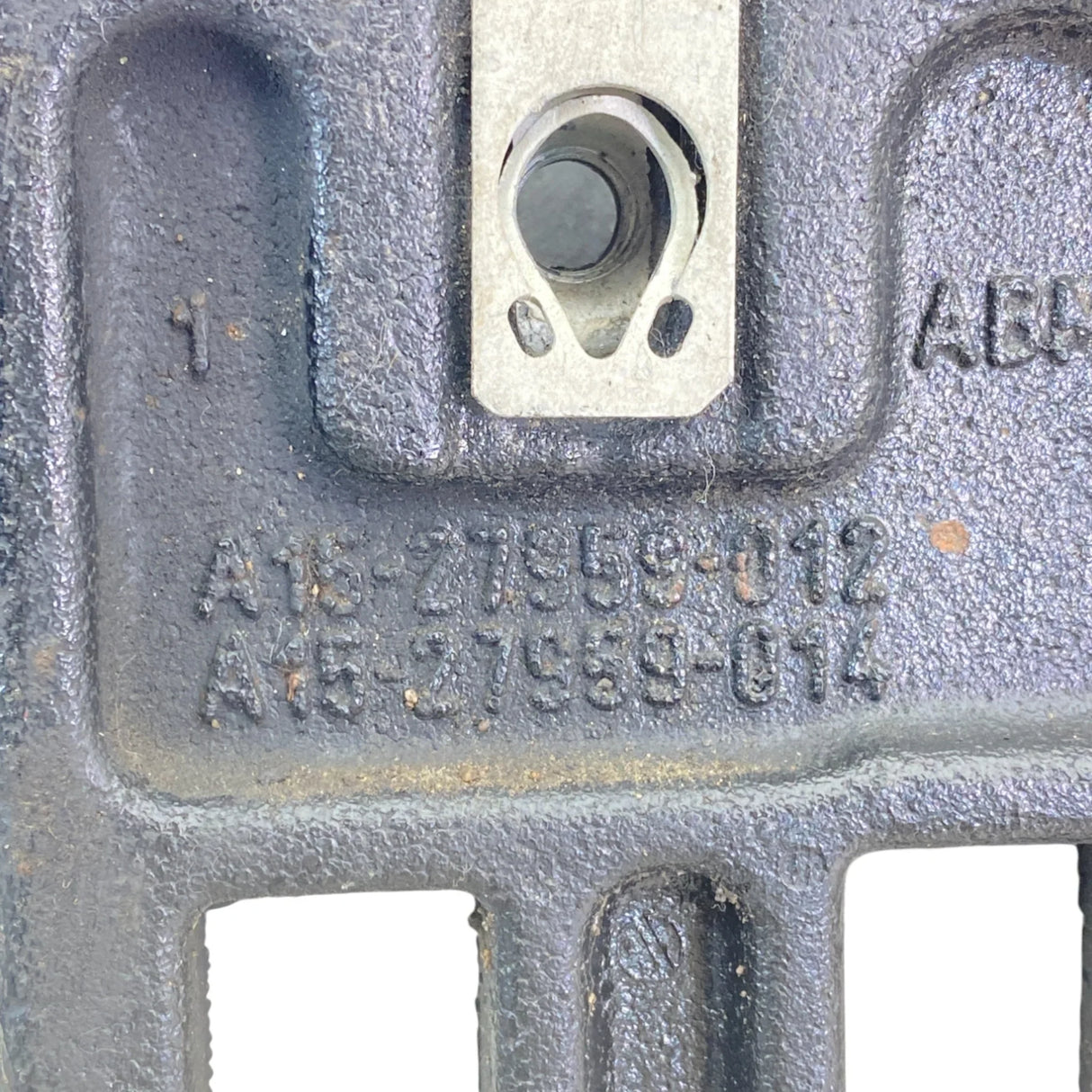 A15-27959-012 Genuine Freightliner Left Frame Tow Hook Bracket - Second Truck Parts