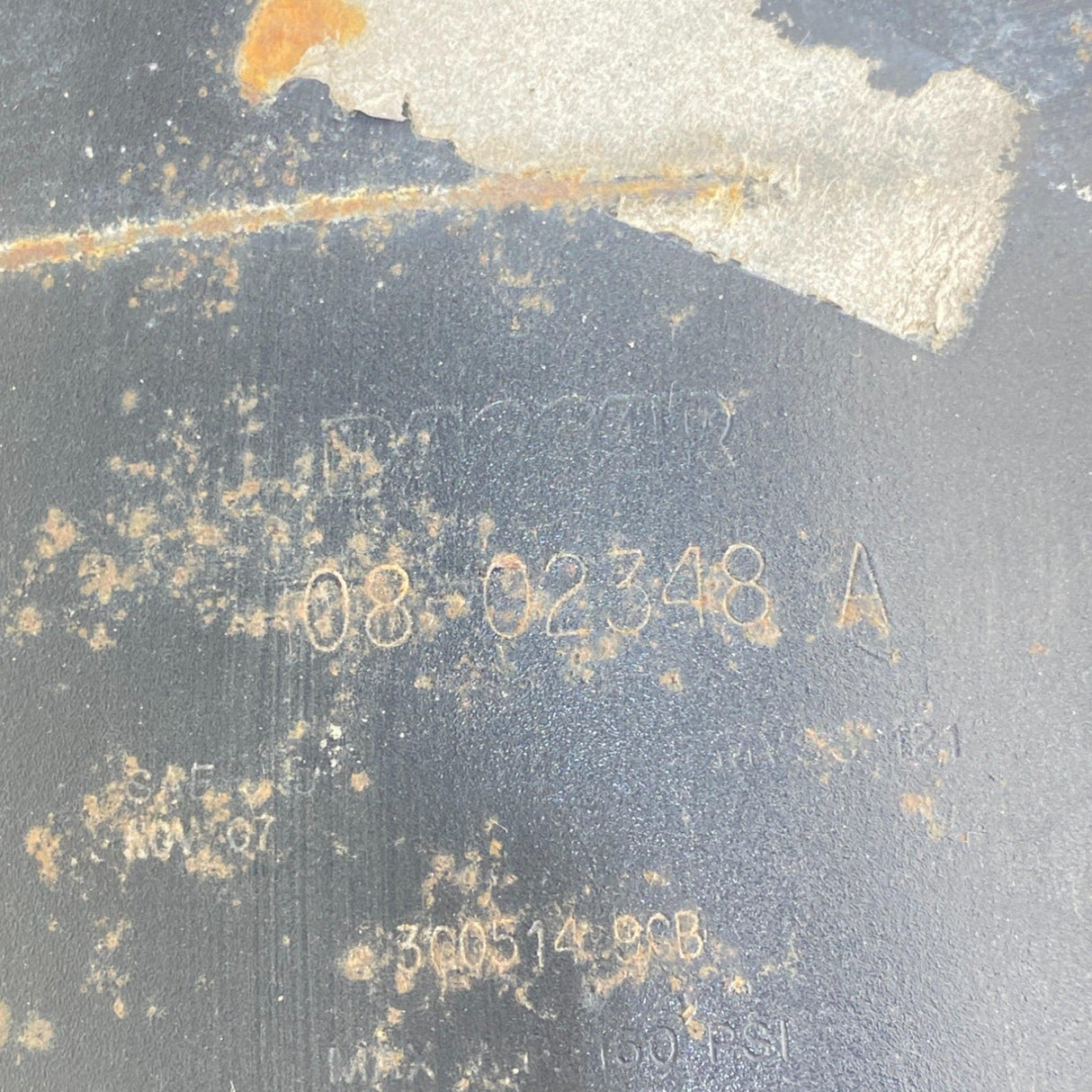 08-02348 Genuine Paccar Air Tank - Second Truck Parts