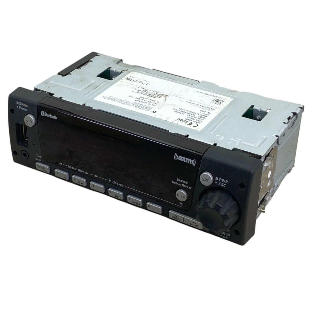 A22-78676-000 Genuine Freightliner Radio DEA737 AM FM WB BT USB SXM - Second Truck Parts