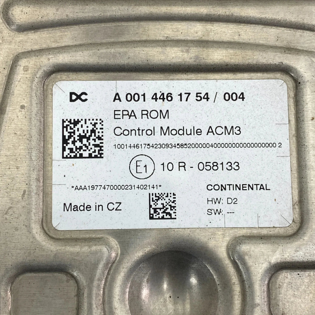 A0014461754 Genuine Detroit Diesel ACM Control Module - Second Truck Parts