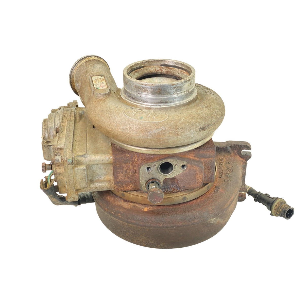 22880308 Genuine Volvo Turbocharger He400Vg With Actuator - Second Truck Parts