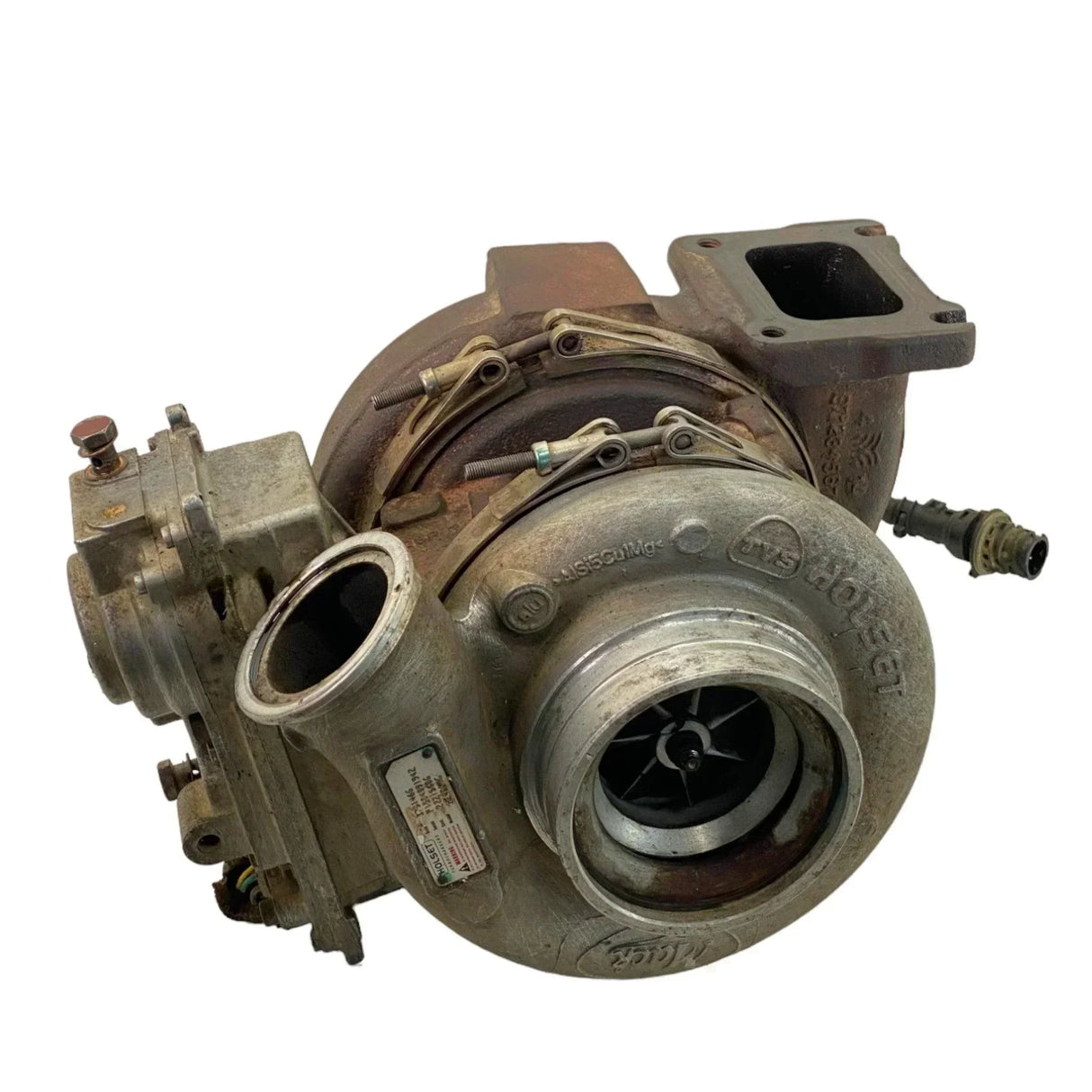22880308 Genuine Volvo Turbocharger He400Vg With Actuator - Second Truck Parts