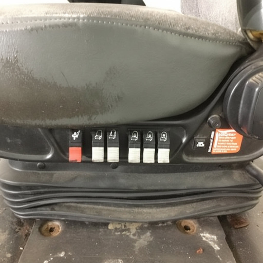 Complete RH seat assembly with air ride OEM