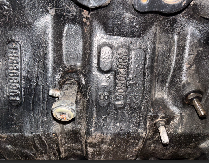 1888689C1 Genuine International DT Cylinder Block - Second Truck Parts