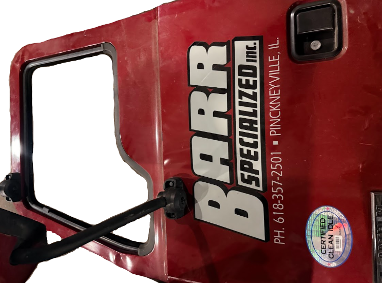 Genuine Mack Left Front Red Door With The Mirror
