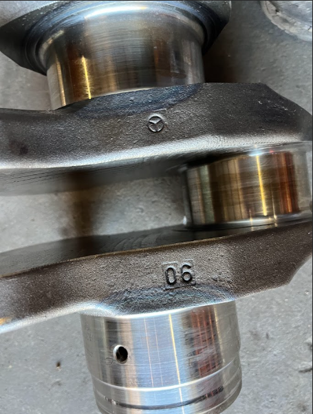 SAE1548 Genuine Mercedes Engine Crankshaft - Second Truck Parts
