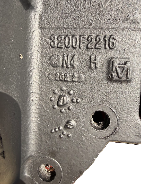 3200-F-2216 Genuine Meritor Rear Differential Assembly - Second Truck Parts