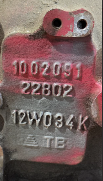 1002091 Genuine Volvo Cylinder Block