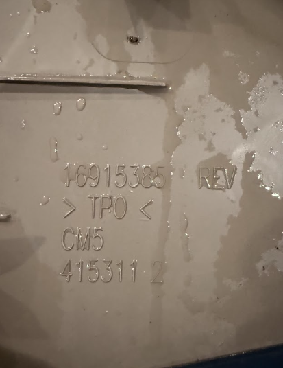 A18-58477-004 Genuine Freightliner Front Left Hand Interior Door Trim Panel