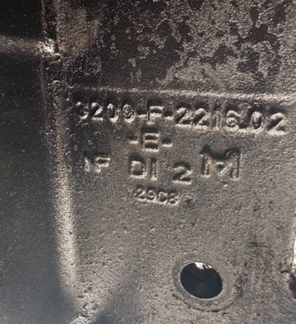 3200-F-2216 Genuine Meritor Rear Differential Assembly - Second Truck Parts