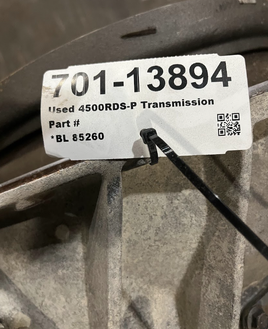29557493 Genuine Allison Transmission Assembly 4500RDS-P - Second Truck Parts