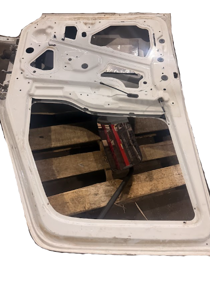 0620 A188 Genuine Cummins White Left Driver Door - Second Truck Parts