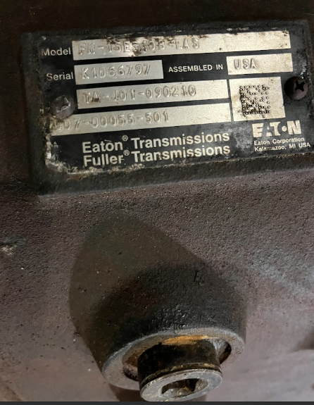 TA-J01-090210 Genuine Eaton Transmission - Second Truck Parts