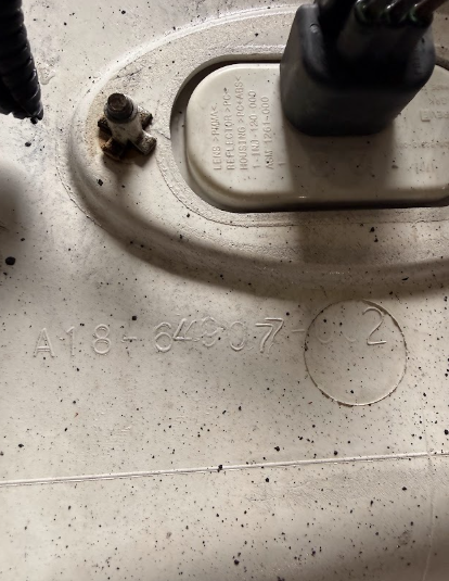 A18-64907-002 Genuine Freightliner White Left Driver Extension Cowl