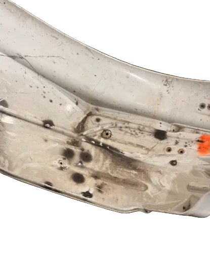 17-13684-000HAS Genuine Freightliner Left Side White Half Fender Extension