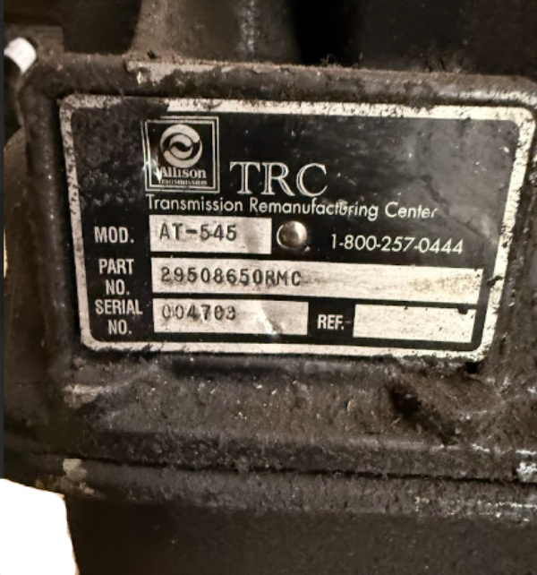 29534897 Genuine Allison Transmission - Second Truck Parts