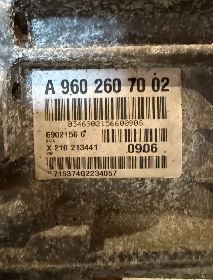 C07-00052-091 Genuine Detroit Diesel Transmission