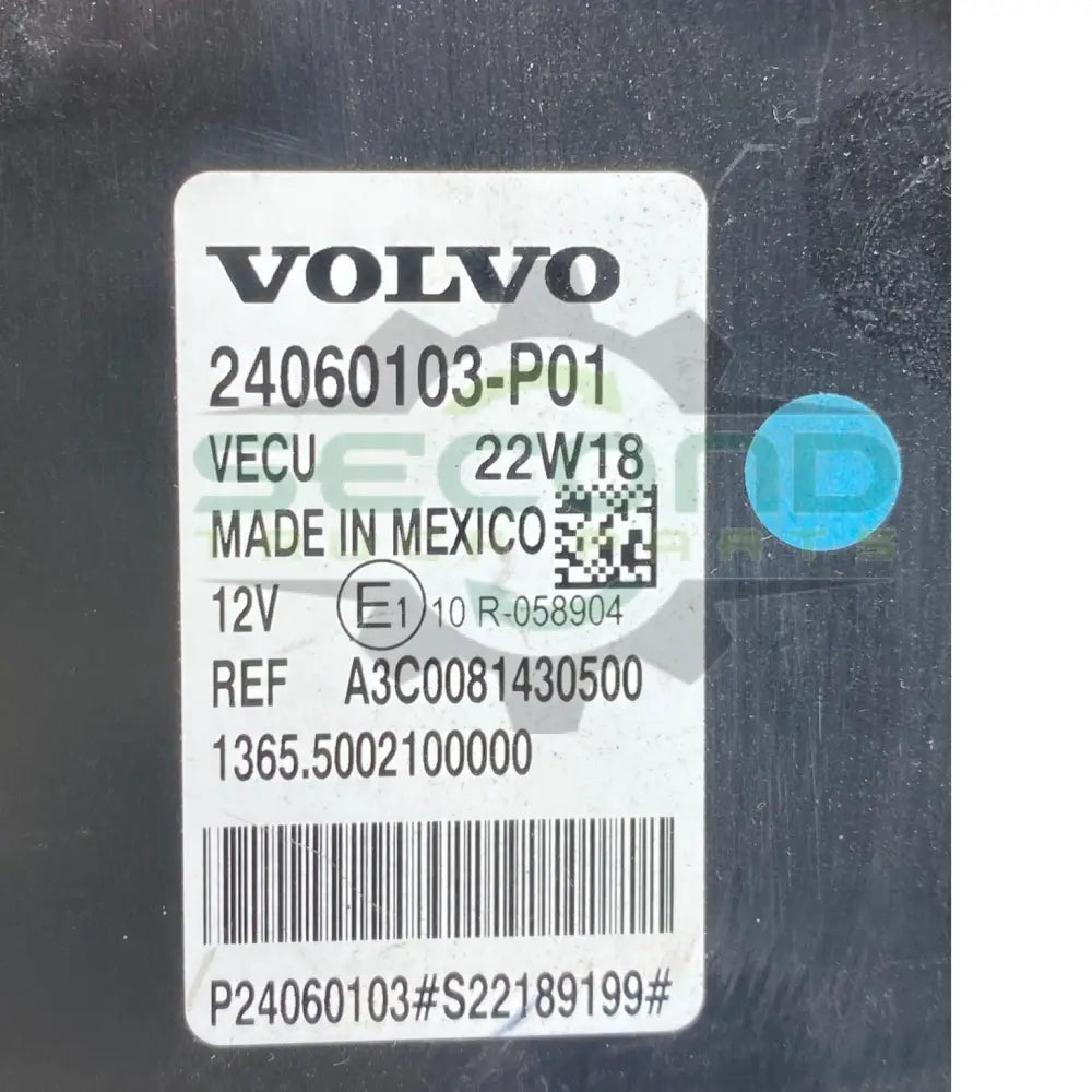 A3C0081430500 Genuine Volvo Electronic Control Unit 12V - Electronic Control Units